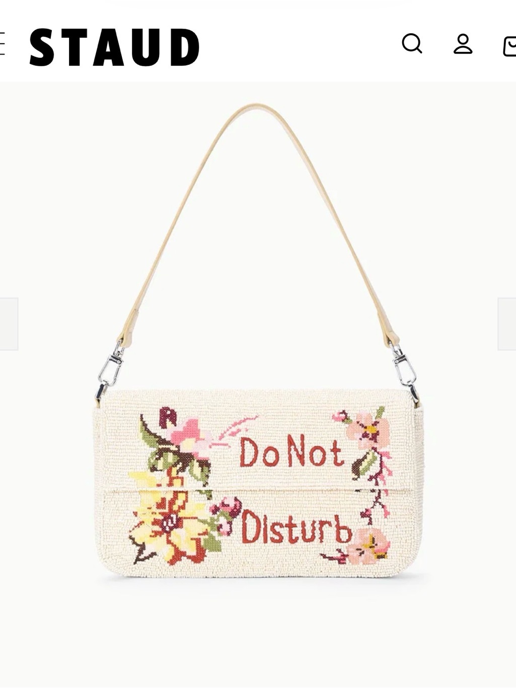 Staud Timmy Shoulder Bag Do Not Disturb